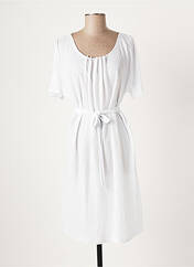 Robe mi-longue blanc FRANCK ANNA pour femme seconde vue