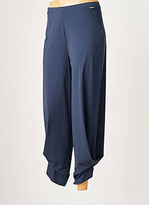 Pantalon 7/8 bleu MALOKA pour femme