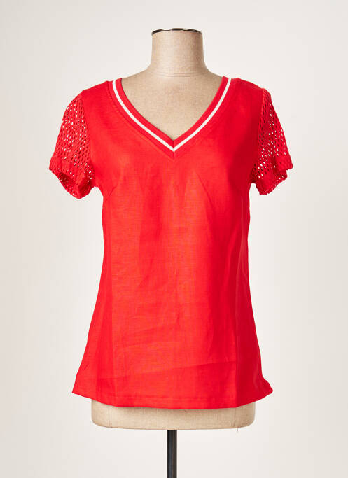 Top rouge MALOKA pour femme