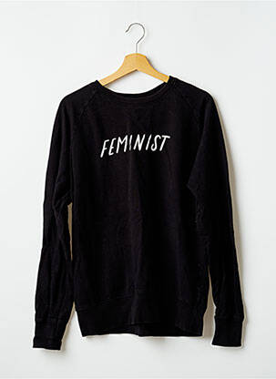 Sweat-shirt noir EARTH POSITIVE pour femme