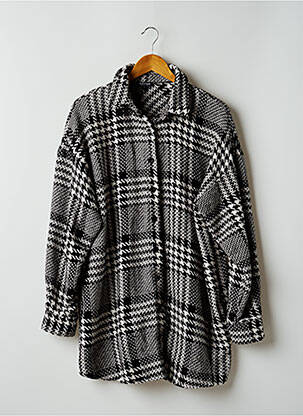 Veste casual col chemisier noir NASTY GAL femme