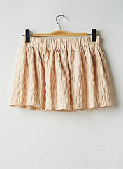 Mini-jupe beige ZARA pour femme seconde vue