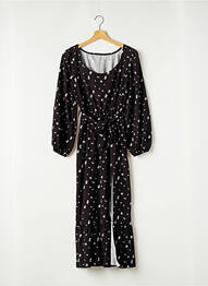 Robe longue manches longues manches longues noir SANS MARQUE femme