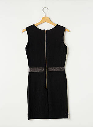 Robe courte sans manche sans manche noir CAPSULE femme