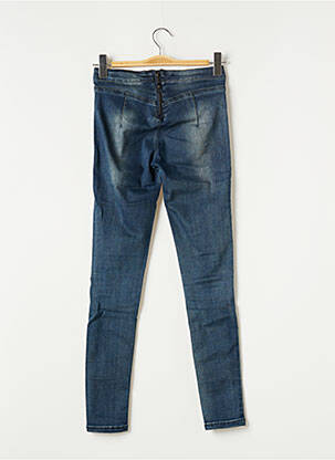 Jeans coupe slim slim taille haute bleu ROSE PLAYER femme