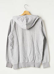 Sweat-shirt à capuche gris ELEVEN PARIS pour femme seconde vue