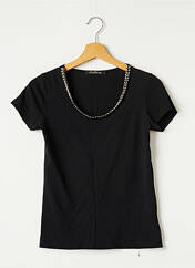 T-shirt noir ESTHER pour femme seconde vue
