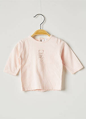 T-shirt rose KITCHOUN pour fille