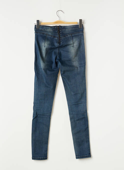 Jeans coupe slim bleu ROSE PLAYER pour femme