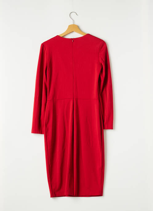 Robe mi-longue rouge COLETT pour femme