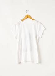 T-shirt blanc I LOVE MY T'S pour femme seconde vue