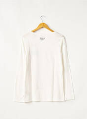 T-shirt blanc MAISON SCOTCH pour femme seconde vue