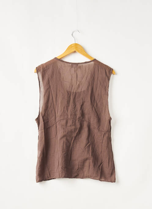 Blouse marron MARIONA GEN pour femme