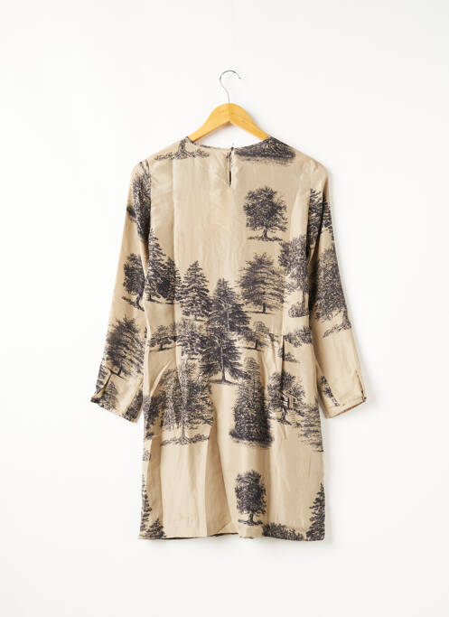 Robe courte beige NICE THINGS pour femme