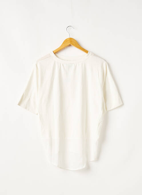 Top blanc ICHI pour femme