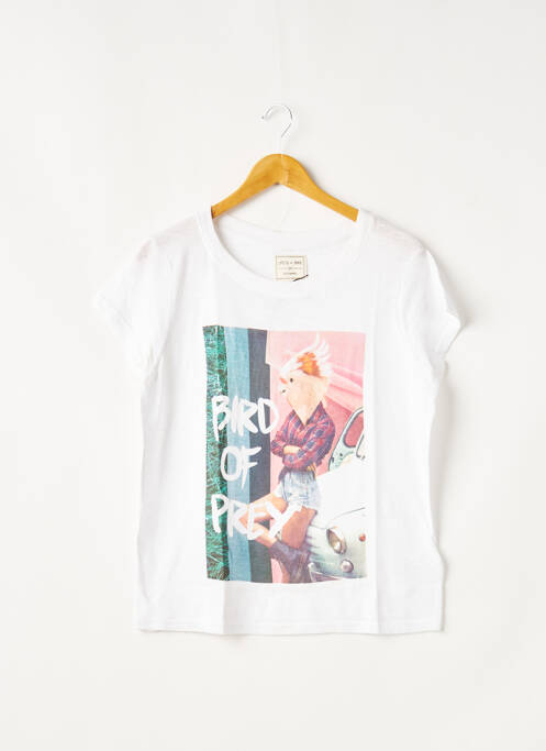 T-shirt blanc ELEVEN PARIS pour femme