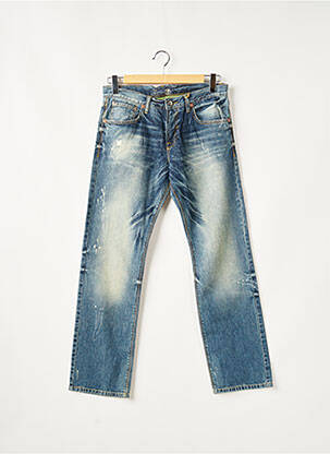 Jeans coupe droite broderie rivets taille normale bleu LTB femme