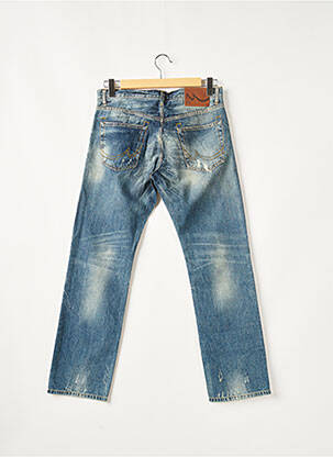 Jeans coupe droite broderie rivets taille normale bleu LTB femme