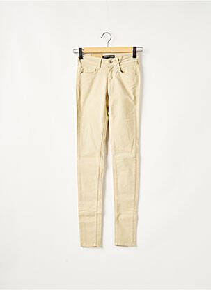 Pantalon slim stretch taille normale beige KAPORAL femme