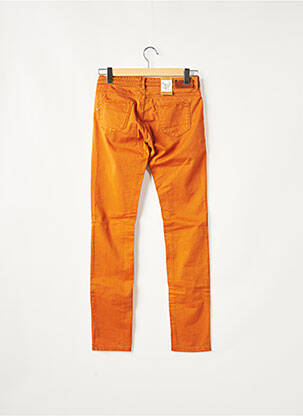 Pantalon slim stretch taille normale orange MAISON SCOTCH femme