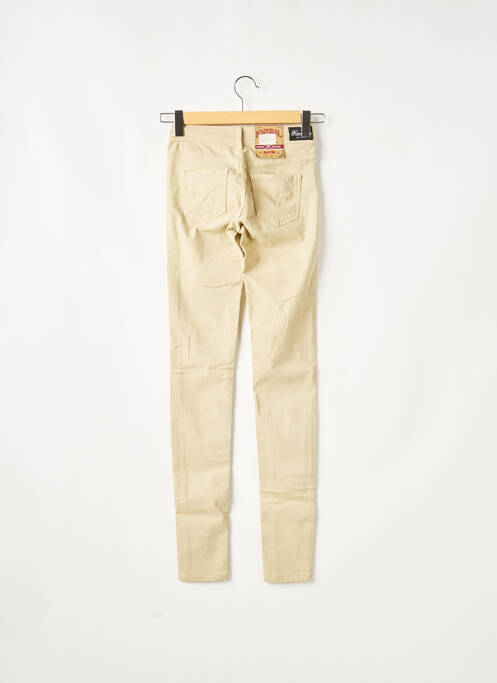 Pantalon slim beige KAPORAL pour femme