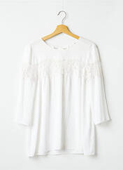 Blouse blanc CLAUDIE PIERLOT pour femme seconde vue