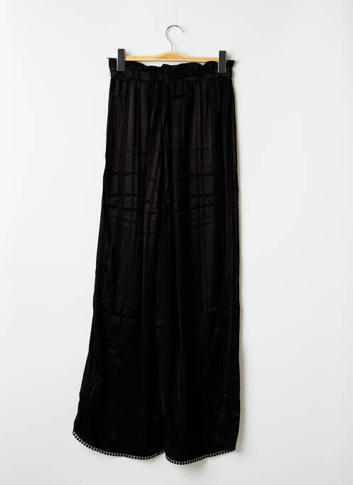 Zara Pantalons Larges Femme De Couleur Noir 1925576-noir00 - Modz