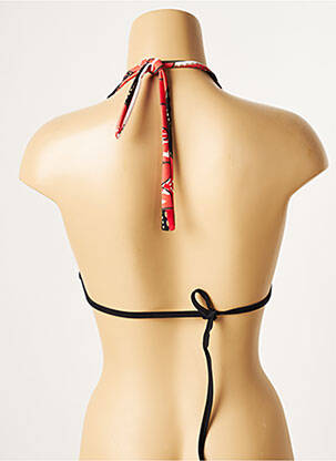Haut de maillot de bain stretch haut triangles orange CULTURE BEACH femme