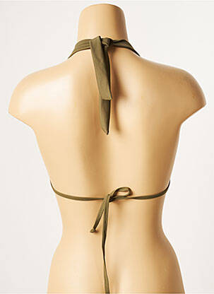 Haut de maillot de bain stretch haut soutien-gorge avec mousse de rembourrage amovible vert ROXY femme