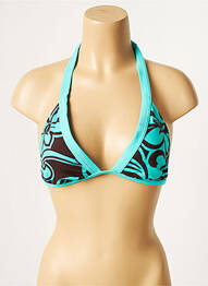 Haut de maillot de bain stretch haut triangles bleu ROXY femme