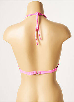 Haut de maillot de bain stretch haut triangles rose ROXY femme