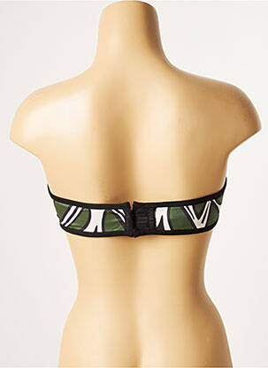 Haut de maillot de bain haut bandeau haut bandeau vert TARA JARMON femme