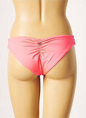 Bas de maillot de bain tissage satiné culotte rose SANS MARQUE femme