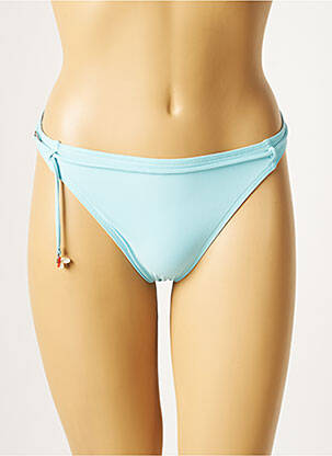 Bas de maillot de bain stretch culotte bleu SANS MARQUE femme