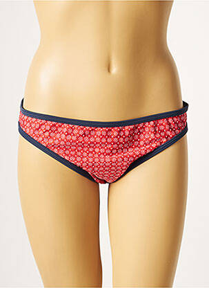 Bas de maillot de bain imprimé fantaisie culotte rouge ESPRIT femme