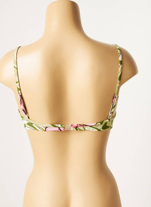 Haut de maillot de bain vert CULTURE BEACH pour femme