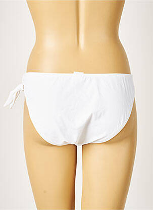 Bas de maillot de bain imprimé fleurs culotte blanc PRINTEMPS femme