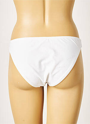 Bas de maillot de bain imprimé fantaisie culotte blanc LOLITA ANGELS femme