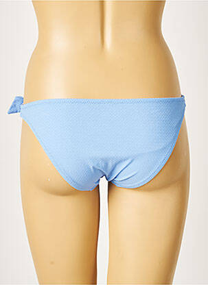 Bas de maillot de bain effet matière satinée culotte bleu PRINCESSE TAM-TAM femme