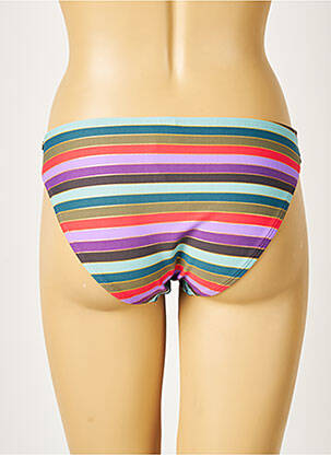 Bas de maillot de bain tissage satiné culotte violet ROXY femme