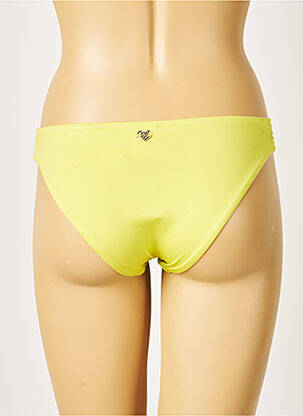 Bas de maillot de bain tissage satiné culotte vert BANANA MOON femme