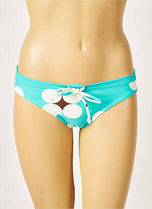 Bas de maillot de bain imprimé fantaisie culotte bleu ROXY femme