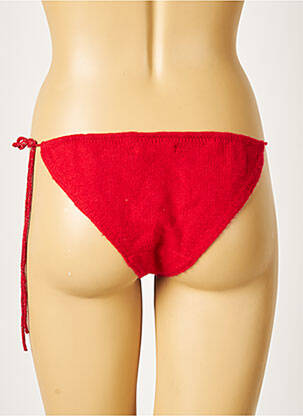 Bas de maillot de bain fermeture liens à nouer bikini rouge ZADIG & VOLTAIRE femme