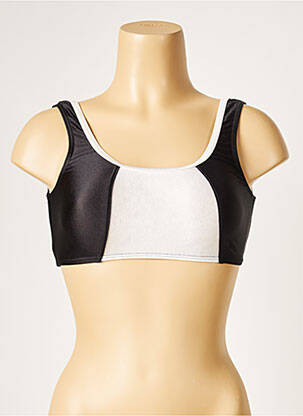 Haut de maillot de bain stretch brassieres noir SANS MARQUE femme
