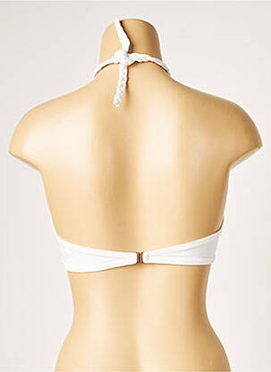 Haut de maillot de bain stretch haut bandeau blanc ZADIG & VOLTAIRE femme