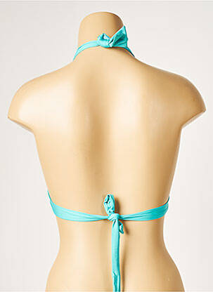 Haut de maillot de bain stretch haut soutien-gorge avec mousse de rembourrage amovible bleu BANANA MOON femme