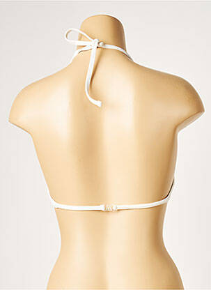 Haut de maillot de bain stretch haut soutien-gorge avec mousse de rembourrage amovible beige BANANA MOON femme