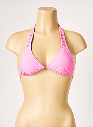 Haut de maillot de bain stretch haut soutien-gorge avec mousse de rembourrage amovible rose ROXY femme
