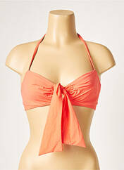 Haut de maillot de bain orange PRINCESSE TAM-TAM pour femme seconde vue