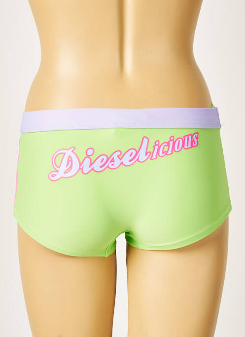 Bas de maillot de bain sérigraphie vert DIESEL fille